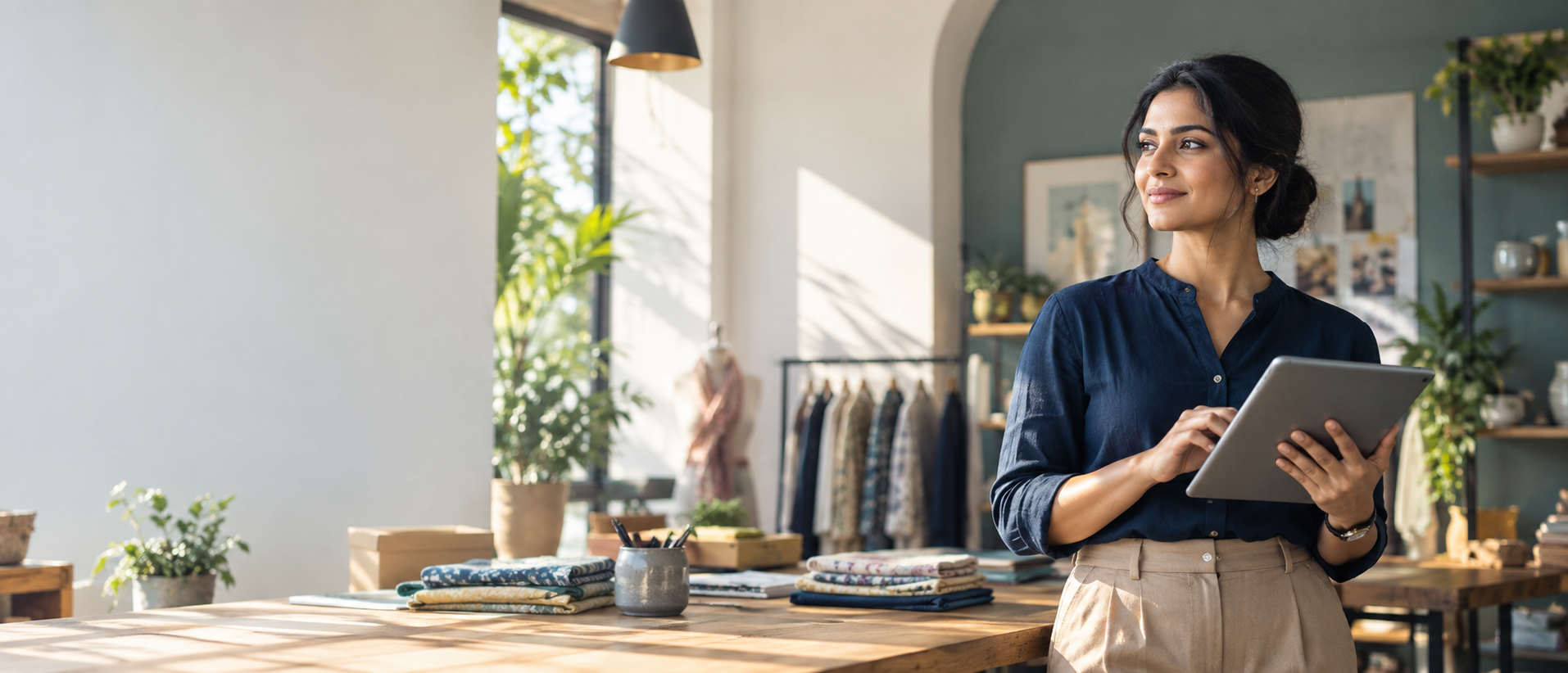 Entrepreneur using digital financial services